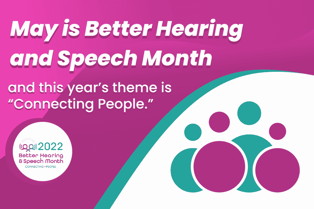 Better hearing and speech month flyer